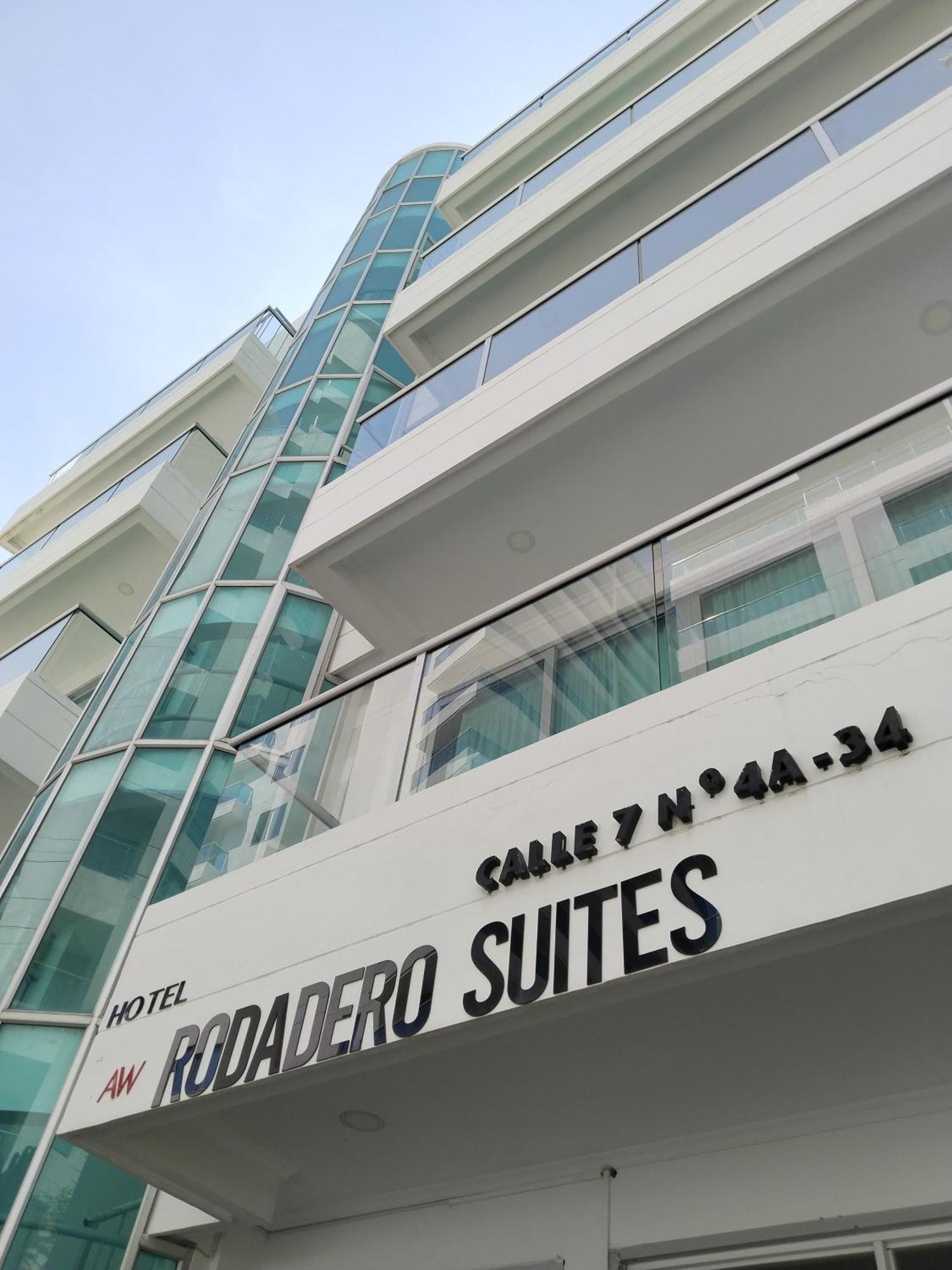 Aw Hotel Rodadero Suites Santa Marta  Exteriör bild