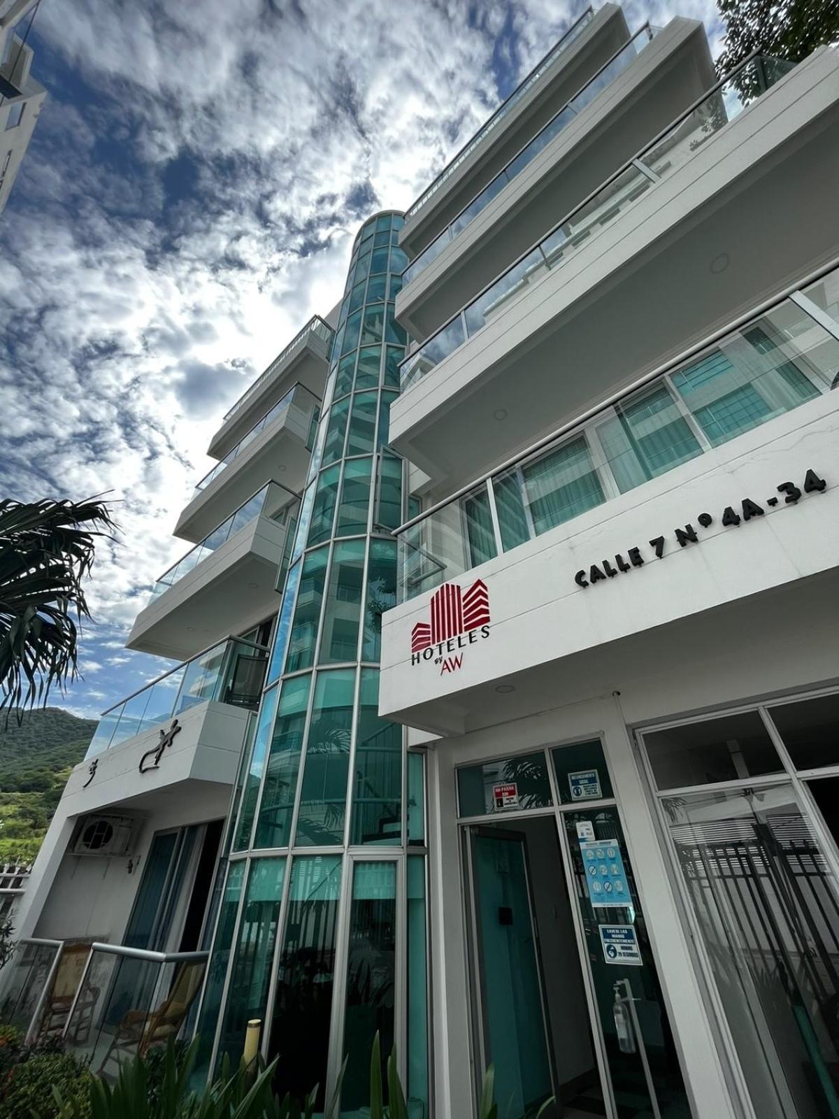 Aw Hotel Rodadero Suites Santa Marta  Exteriör bild
