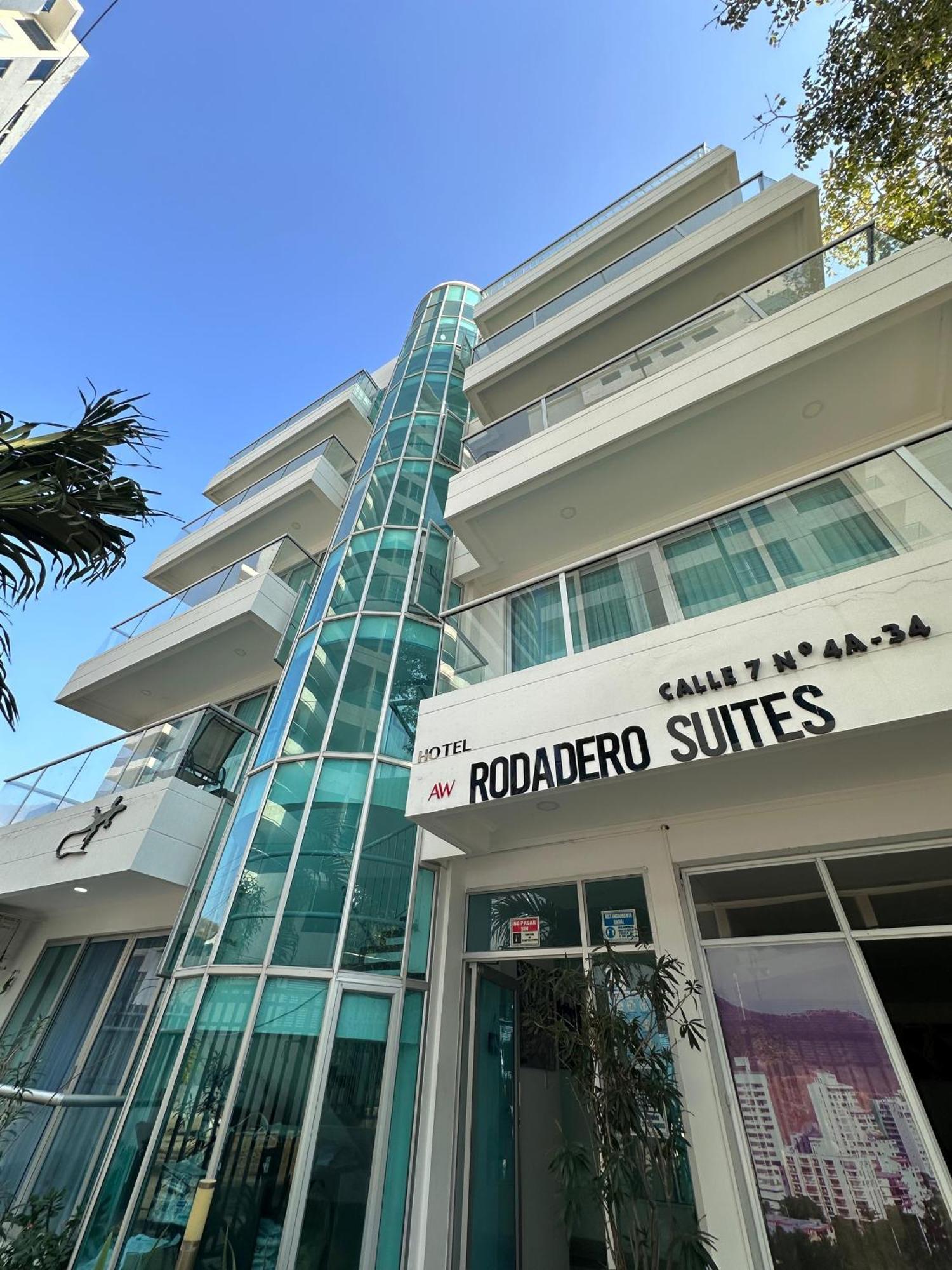 Aw Hotel Rodadero Suites Santa Marta  Exteriör bild